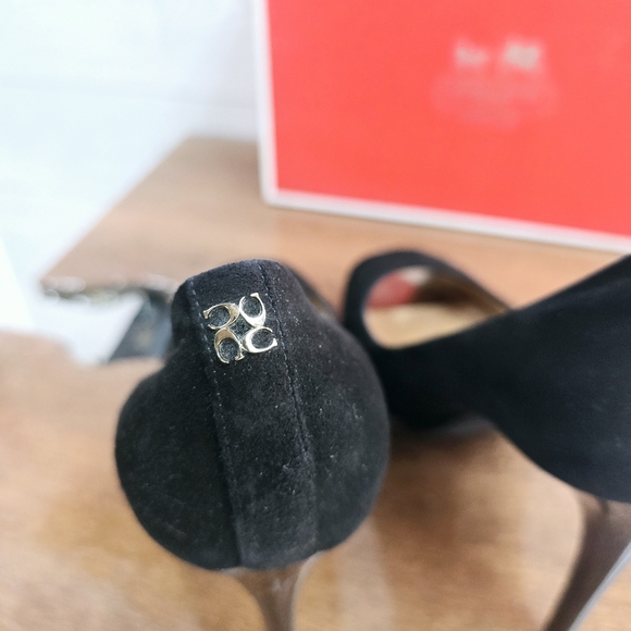 Coach Selma Suede Pumps - Picture 5 of 9